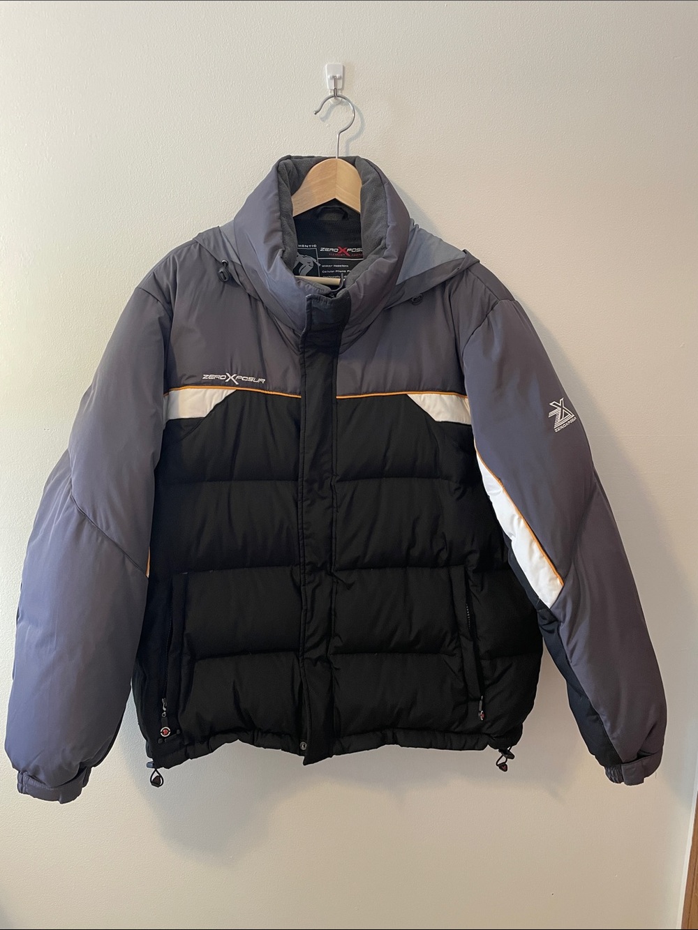 Men’s 90’s Style Winter Ski Jacket Coat
